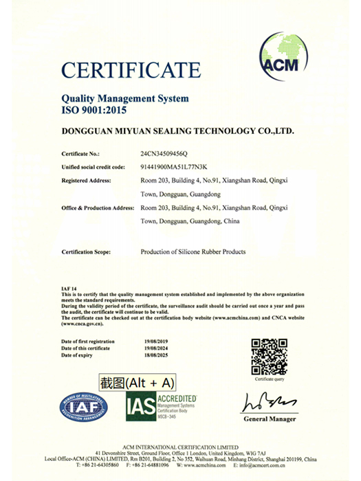 質量管理體係（英文版）